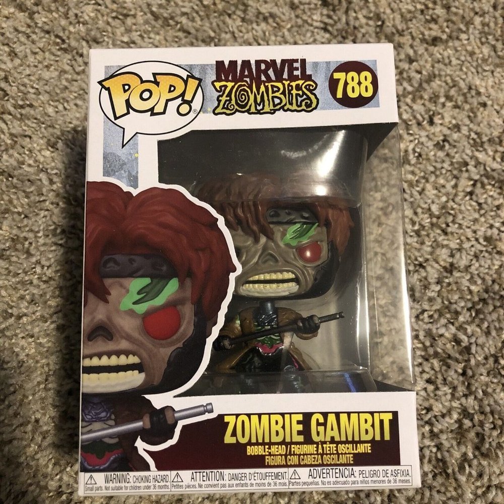 Funko - POP Marvel: Marvel Zombies- Gambit Brand New In Box